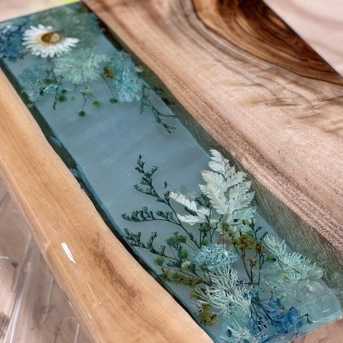 Create N Sip - Resin River Board - We Wander