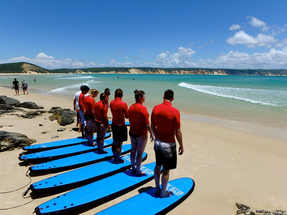 Learn To Surf Australia's Longest Wave + Great Beach Drive Adventure - Noosa Day Trip - We Wander