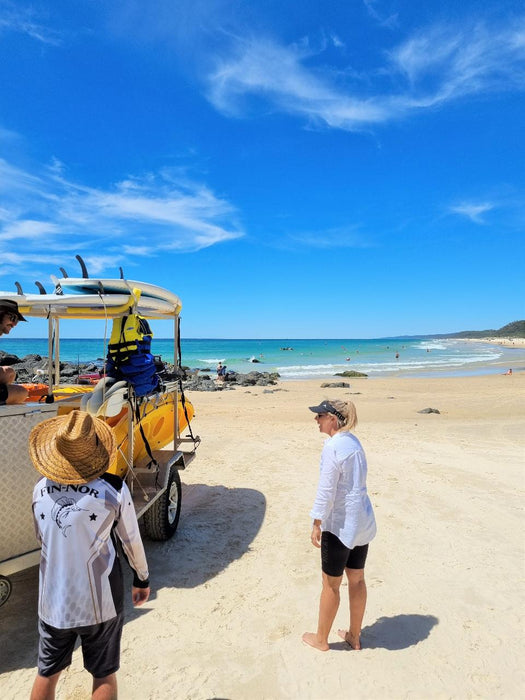 Noosa Dolphin View Sea Kayak & Beach 4X4 Adventure - Day Tour - We Wander