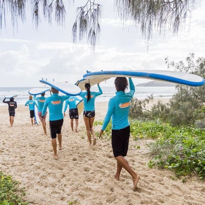 Surf Lesson & 2H Surfboard Hire At Torquay Vic - We Wander